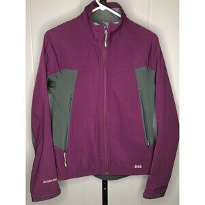 Rab Baltoro Lite Softshell Jacket Women's UK 12 US M Purple Polartec Powershield